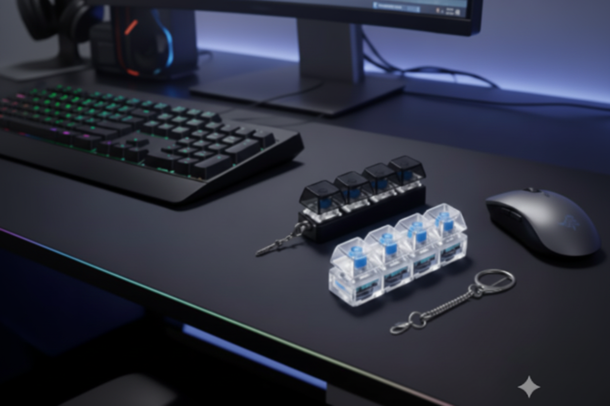 Gaming Setup - Grey Mouse